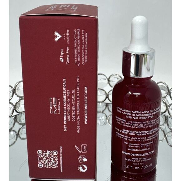Dermelect Outcrease Retinol Trifecta Serum, 1 fl oz / 30ml NIB - Picture 5 of 5